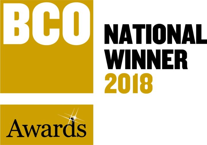 White Collar Factory wins BCO National Award 2018 for Innovation 