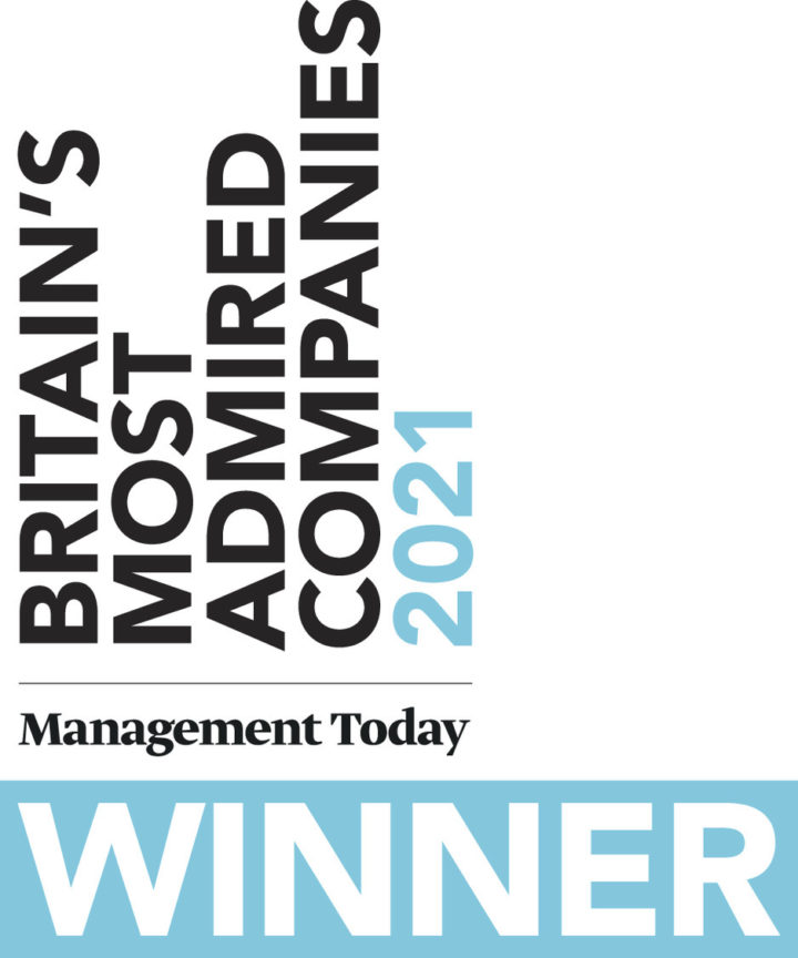 Derwent London achieves top of Property sector in Britain's Most Admired Companies award 2021