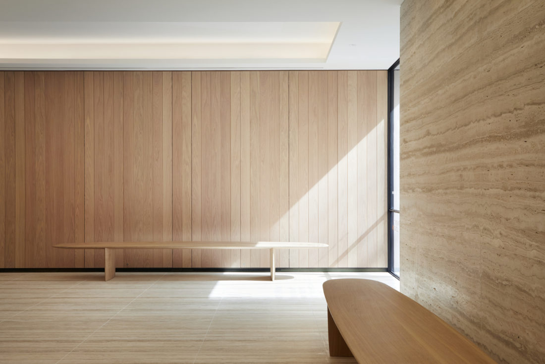 Ian McChesney bench at Savile Row wins Production category in Wood Awards 2019 image